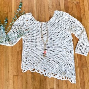 Altar’d State Asymmetrical Spring Sweater
